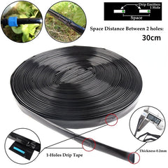 1 Hole Micro Irrigation Drip Tape Soaker Hose 20-50M 16mm