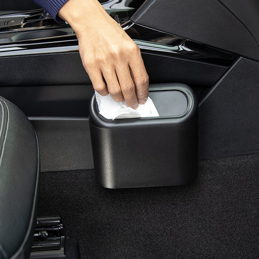 Car Trash Can Mini Storage Box for Car Office Kitchen Bedroom
