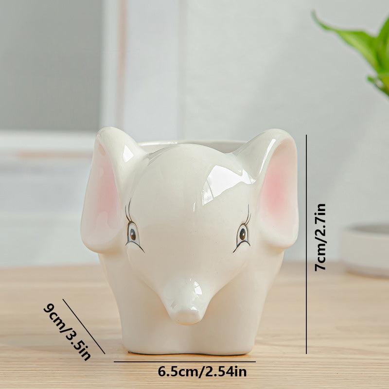 Cute Cartoon Animal Succulent Planter