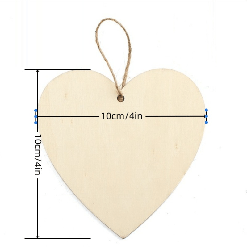 Wooden Heart Gift for Grandma From Grandchildren - Mother's Day Present