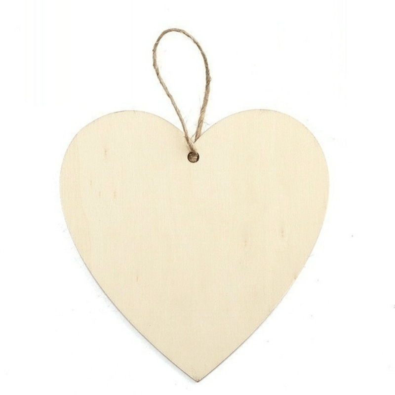 Wooden Heart Gift for Grandma From Grandchildren - Mother's Day Present
