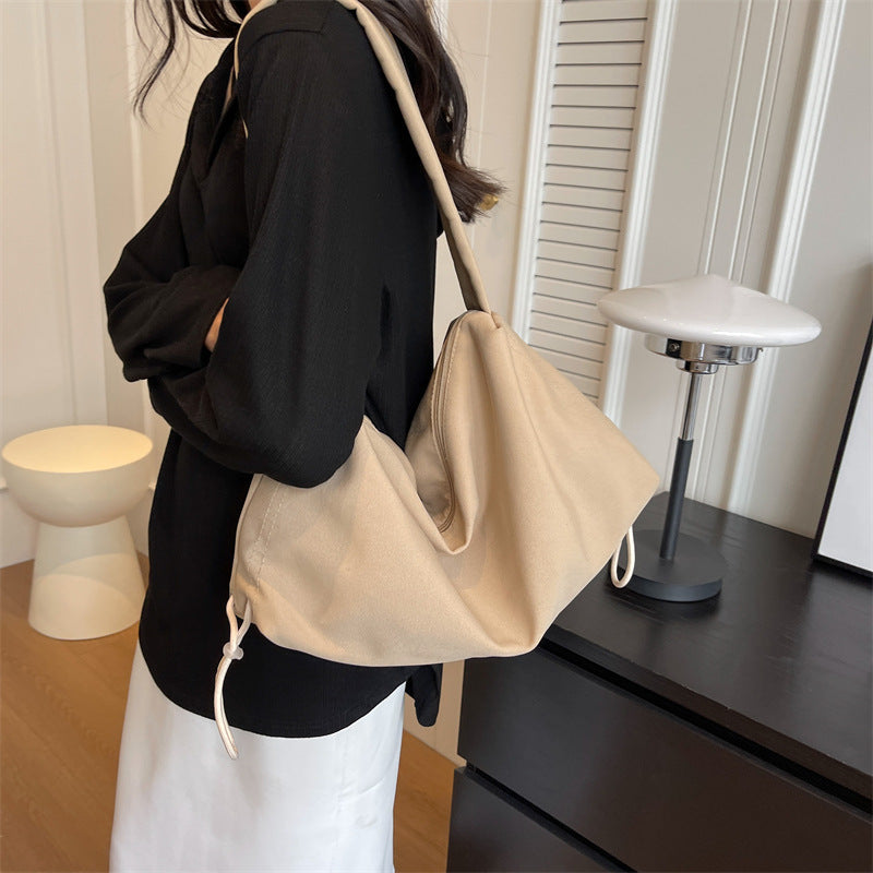 Minimalist Large Capacity Shoulder Bag Lightweight Handbag for Work