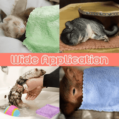 Guinea Pig Blankets Hamster Fleece Liners Soft Pet Bedding Mats