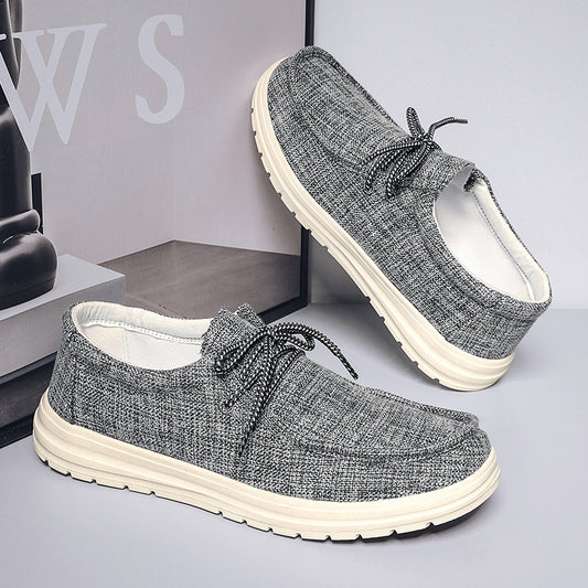 Men's Lace up Sneakers Comfortable Walking Shoes