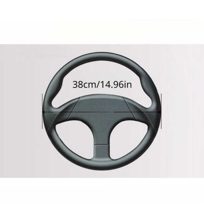 Plush Steering Wheel Cover Universal Fit Winter Car Handle Decoration