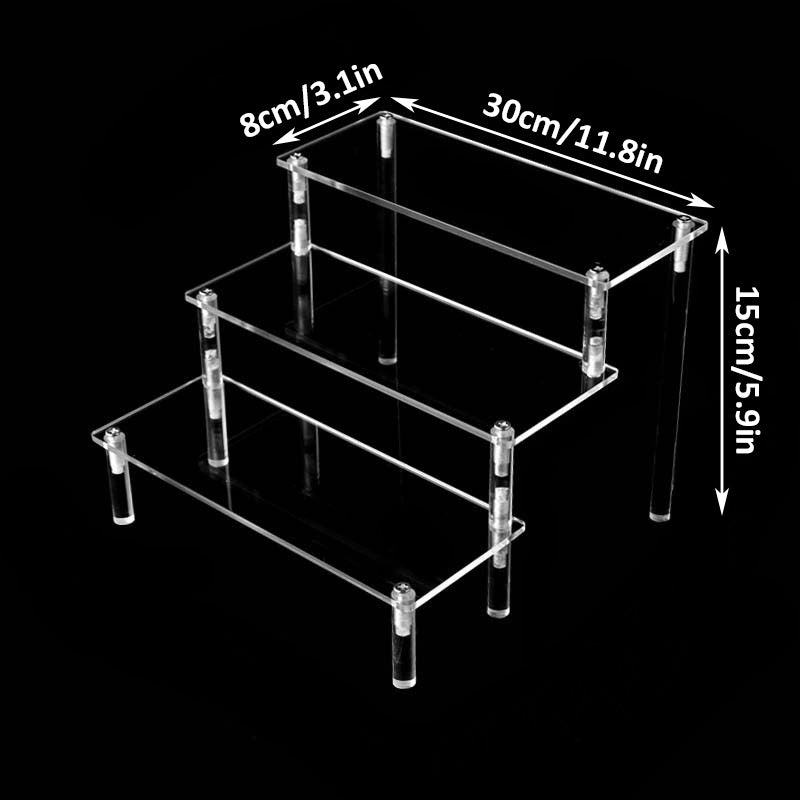 Mini Acrylic Toy Display Rack Perfume Organizer