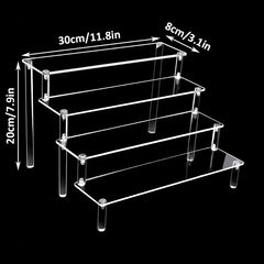 Mini Acrylic Toy Display Rack Perfume Organizer