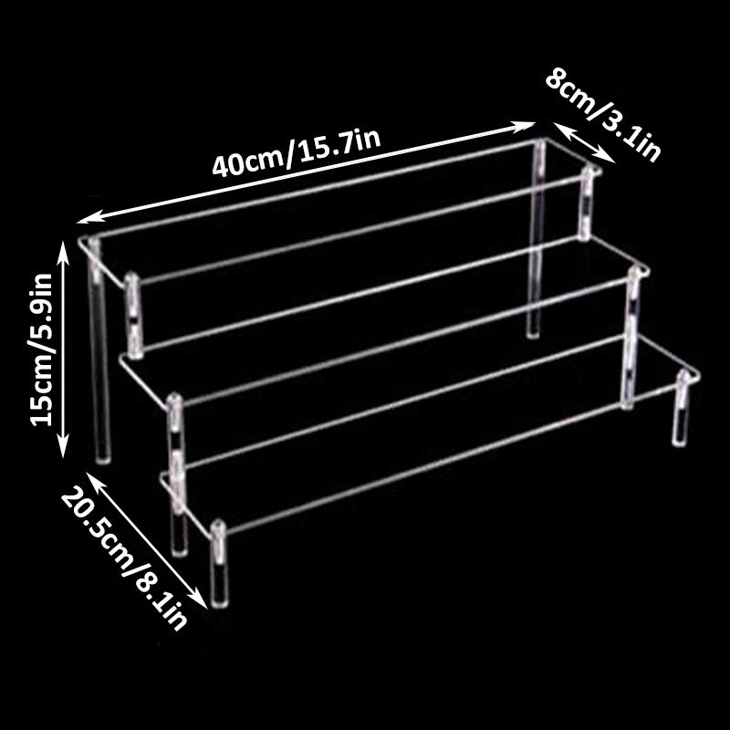 Mini Acrylic Toy Display Rack Perfume Organizer