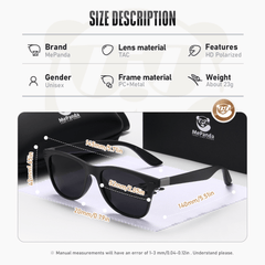 MePanda Polarized Sunglasses for Men Women