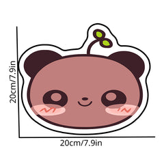 Giant Panda Cartoon Mouse Pad - Non-slip Desk Mat for Office and Dormitory