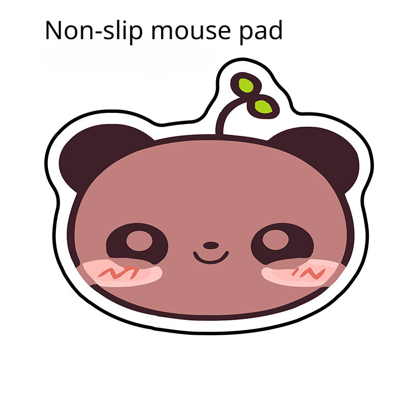 Giant Panda Cartoon Mouse Pad - Non-slip Desk Mat for Office and Dormitory