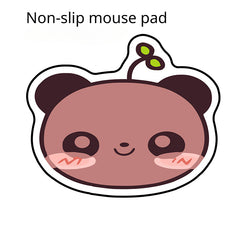 Giant Panda Cartoon Mouse Pad - Non-slip Desk Mat for Office and Dormitory