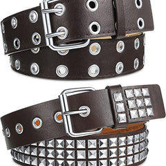 Men's Stud Belt Buckle for Jeans Pants