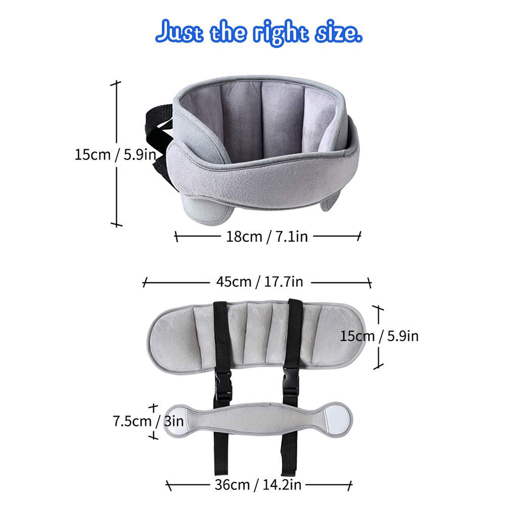 Adjustable Baby Head Support Pillow for Car Seat Stroller