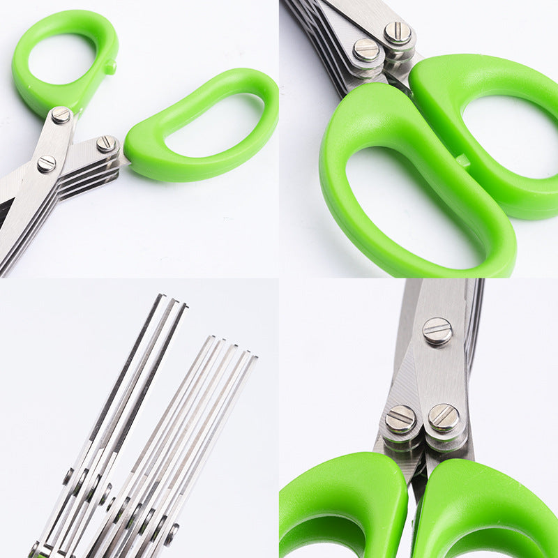 Multifunctional Stainless Steel Kitchen Scissors
