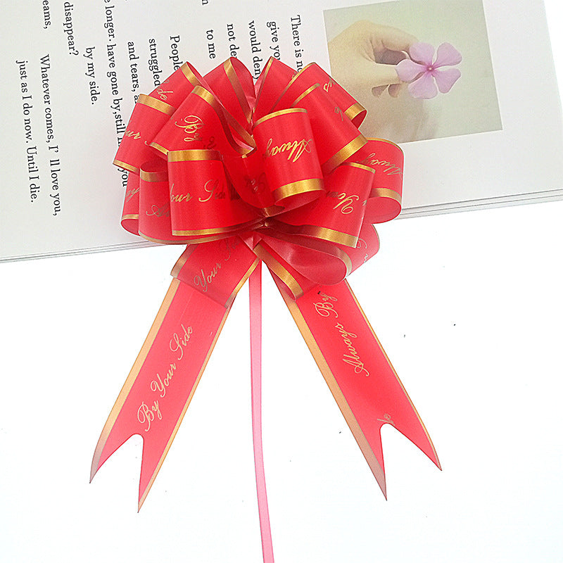 6pcs Pull Bows Gift Basket Decor Birthday Wrap Holiday Office Decor
