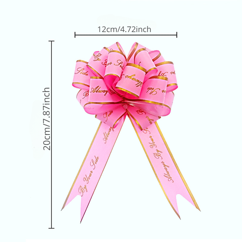 6pcs Pull Bows Gift Basket Decor Birthday Wrap Holiday Office Decor