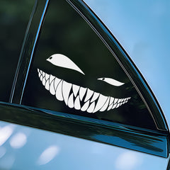 Leant Eyes Bad Smile Car Stickers Motorcycle Decals Funny Auto Body Styling