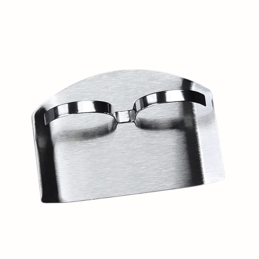 Stainless Steel Finger Protector for Safe Cutting Food Kitchen Gadget