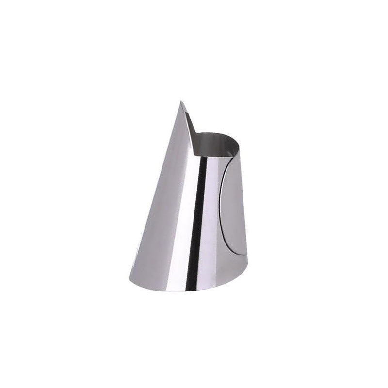 Stainless Steel Finger Protector for Safe Cutting Food Kitchen Gadget