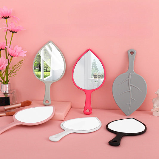 Leaf Hand Mirror High Definition Beauty Mirror