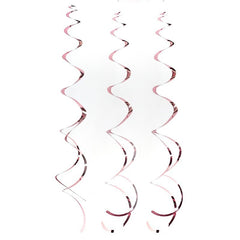6pcs Spiral Hanging Decorations for Parties & Events