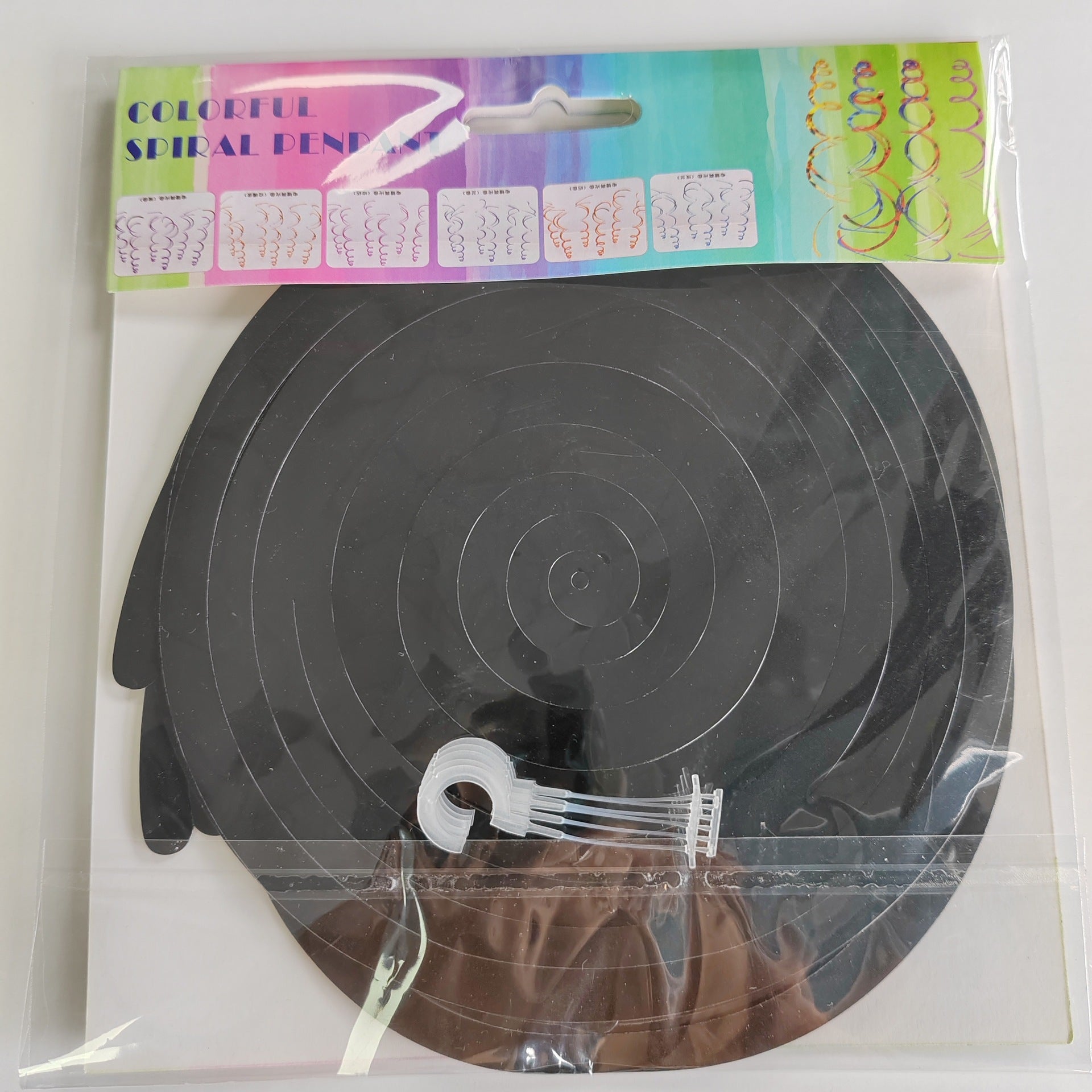 6pcs Spiral Hanging Decorations for Parties & Events