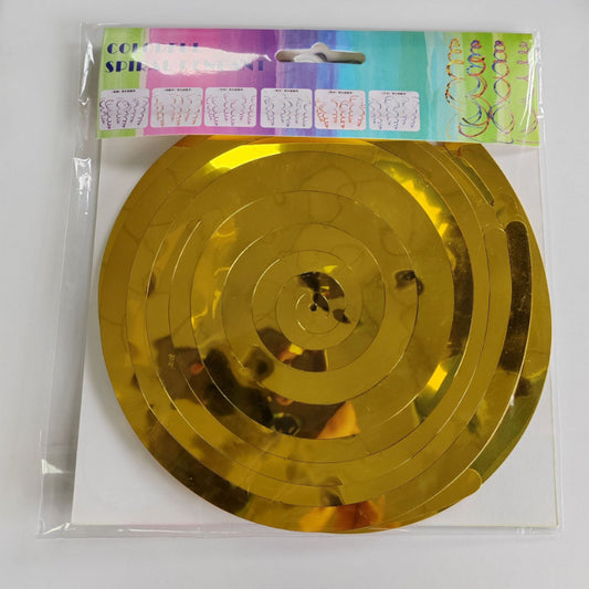 6pcs Spiral Hanging Decorations for Parties & Events