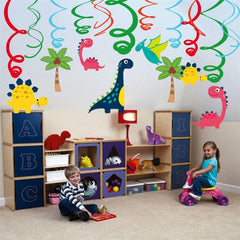 6pcs Spiral Hanging Decorations for Parties & Events