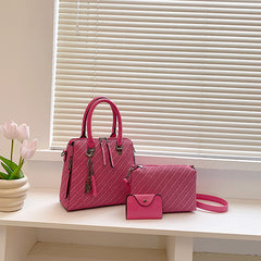 3pcs Crossbody Bag Handbag And Coin Purse Set Women's Bags Messenger Bag