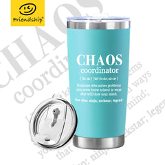 Christmas Stainless Steel Coffee Tumbler Gift Cup Travel Mug