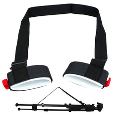 Adjustable Ski Carrier Strap with Cushioned Shoulder Holder