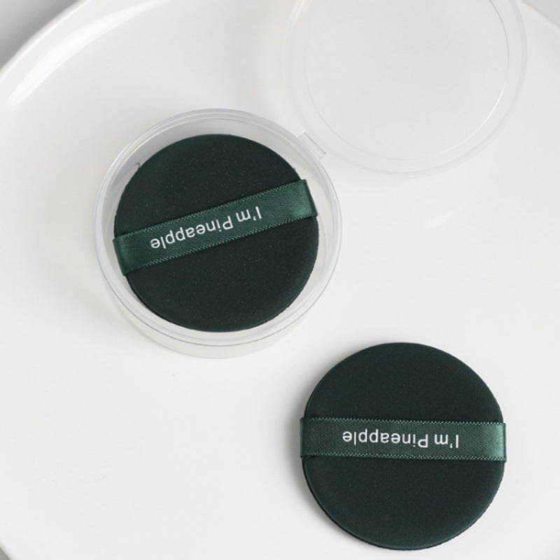3pcs Powder Puff Makeup Puff With Container for Wet Dry Makeup