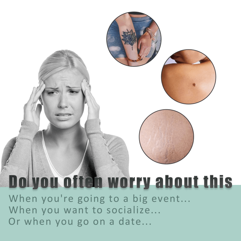 Waterproof Skin Concealer Sticker Birthmarks Scars Tattoos Cover Sticker