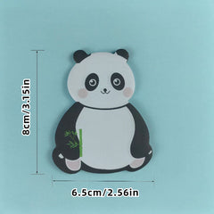 Cartoon Sticky Notes Book Office Small Fresh Sticky Notes Paper 50 Pages