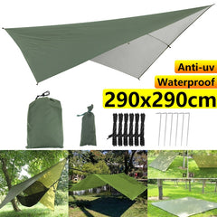 Waterproof Camping Tent Tarp Hammock Shelter