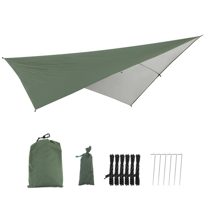 Waterproof Camping Tent Tarp Hammock Shelter