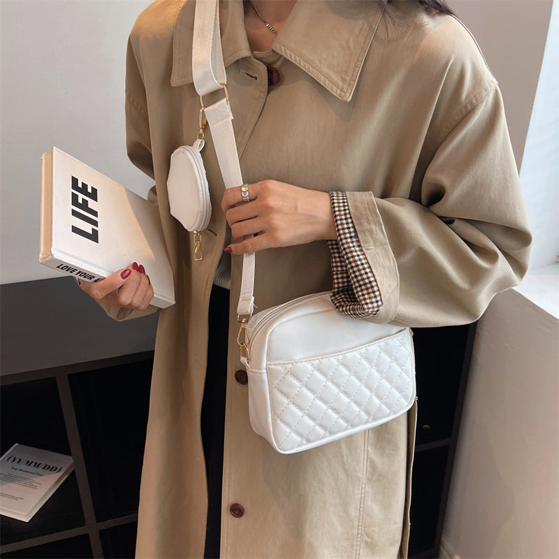Quilted Crossbody Bag Shoulder Phone Bag Women's Handbag Wallet