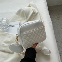 Quilted Crossbody Bag Shoulder Phone Bag Women's Handbag Wallet