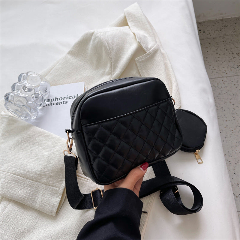 Quilted Crossbody Bag Shoulder Phone Bag Women's Handbag Wallet