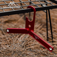 Folding Aluminum Clothes Hanger for Travel and Outdoor Camping