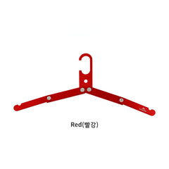 Folding Aluminum Clothes Hanger for Travel and Outdoor Camping