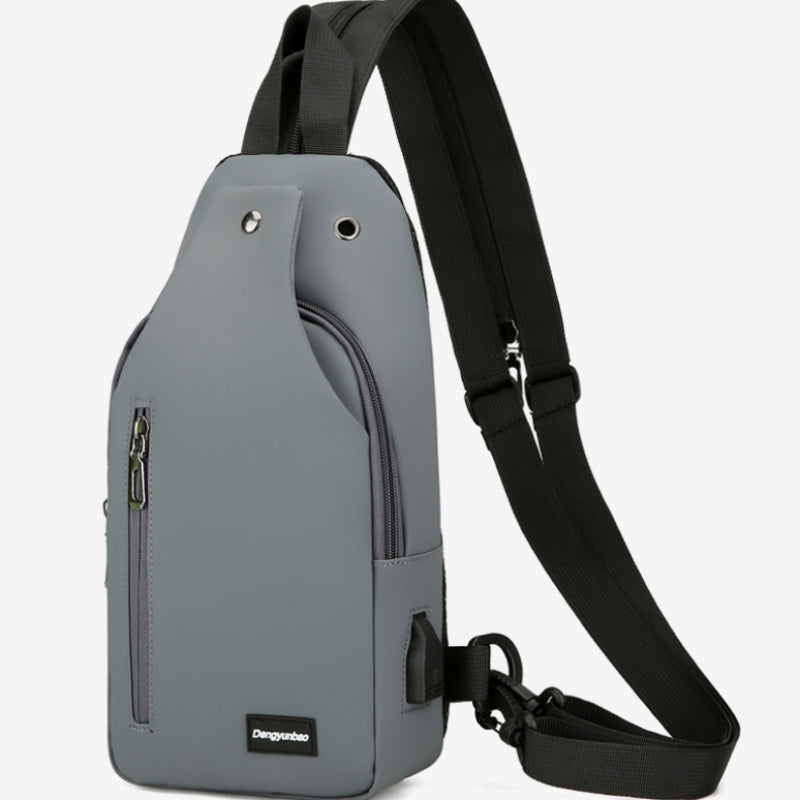 Men's Large Capacity Chest Bag Crossbody Backpack