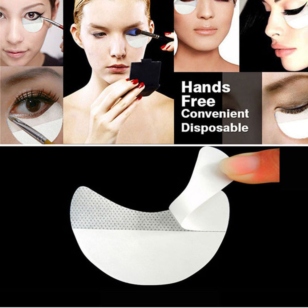 50PCS Eyeliner Shield For Eyeshadow Shields Disposable Pads Lint Patch
