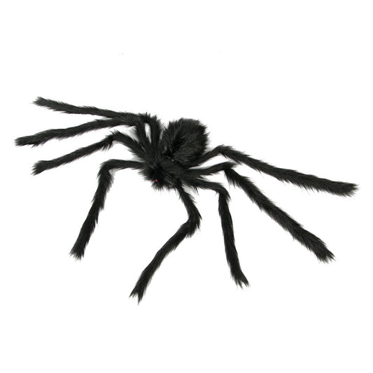 Halloween Spider Web Party Decoration Props with Plush Spider