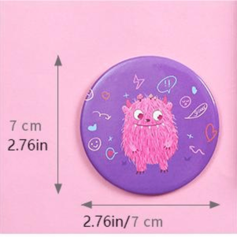 Mini Cartoon Hand Mirror Vanity Mirror for Women