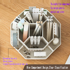 360 Rotatable Desk Pen Holder Pencil Storage Box