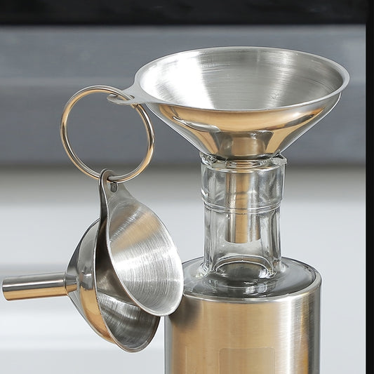 Stainless Steel Funnels Kitchen Gadget Set