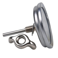 Stainless Steel BBQ Smoker Thermometer Gauge For Outdoor Cooking