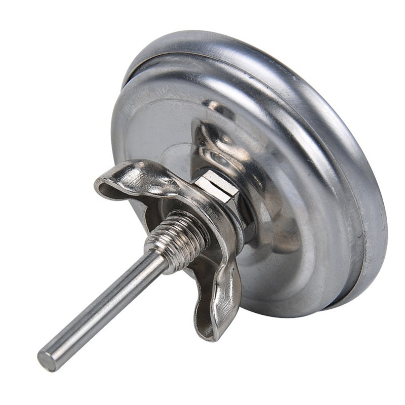 Stainless Steel BBQ Smoker Thermometer Gauge For Outdoor Cooking